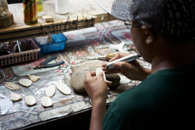 Hand Carved Jewelry maker